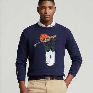 Polo Ralph Lauren RLX Bear Sweater